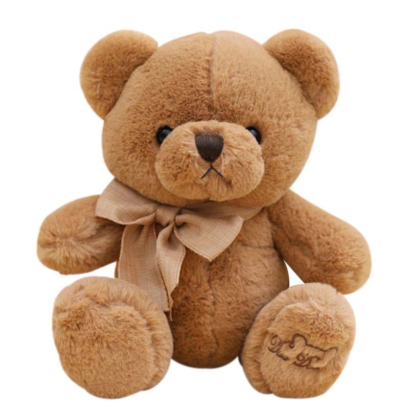 Cute Teddy Bear Plush Toy Hug Bear Doll Butterfly Bow Tie Bear Doll Ragdoll Girl Birthday Gift - Cindi Book