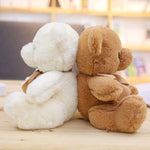 Cute Teddy Bear Plush Toy Hug Bear Doll Butterfly Bow Tie Bear Doll Ragdoll Girl Birthday Gift - Cindi Book