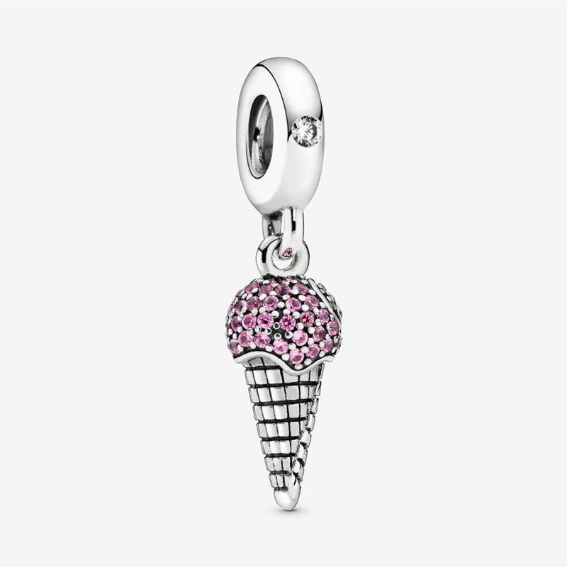 Sterling Silver Loose Beads Small Daisy Bracelet Beaded Charm - Cindi Book