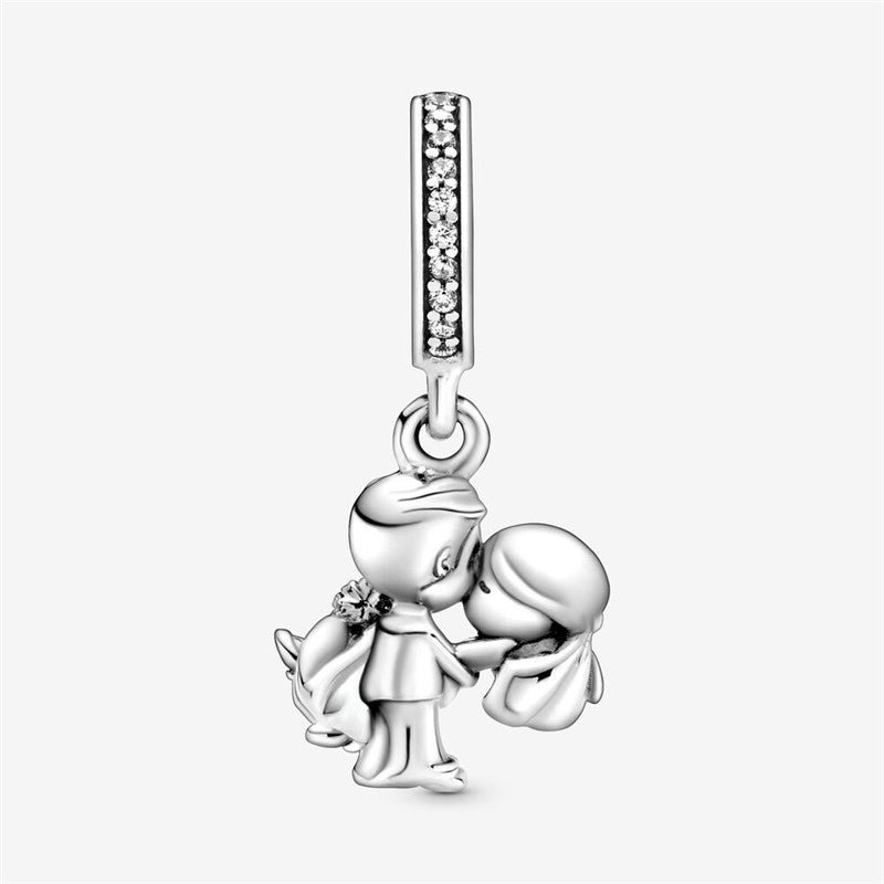 Sterling Silver Loose Beads Small Daisy Bracelet Beaded Charm - Cindi Book
