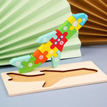 Children's Cartoon Number Animal Puzzle - Cindi Book