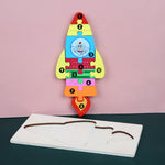 Children's Cartoon Number Animal Puzzle - Cindi Book