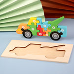 Children's Cartoon Number Animal Puzzle - Cindi Book