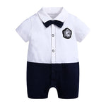 Baby Romper Gentleman Baby Jumpsuit - Cindi Book
