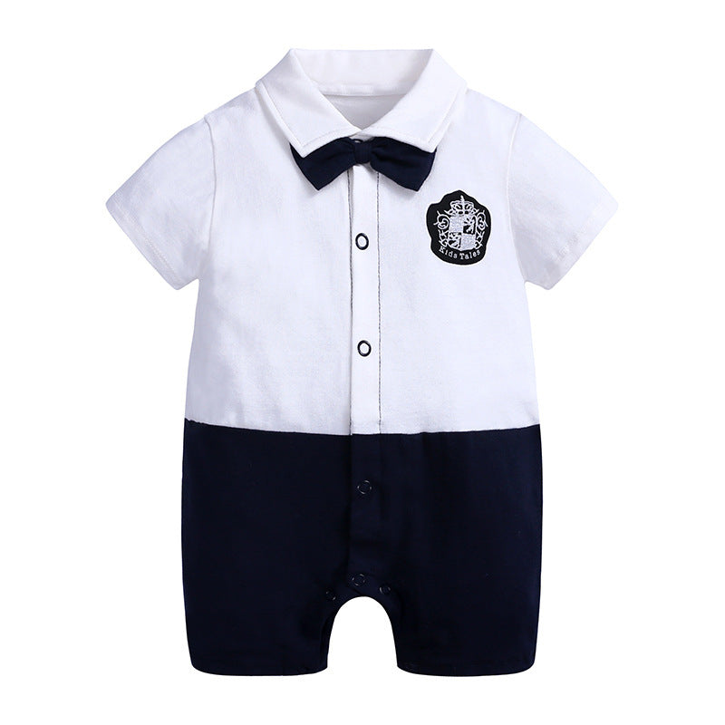 Baby Romper Gentleman Baby Jumpsuit - Cindi Book