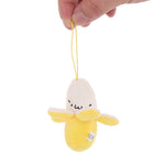 Plush Toy Peeled Banana Doll Mobile Phone Pendant Handmade Accessories Peeled Banana Expression Doll - Cindi Book