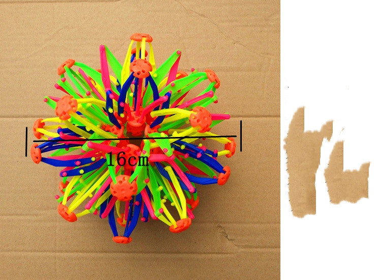 Children's Toys Catch And Kick The Blossoming Ball Magic Telescopic Ball Becomes Bigger - Cindi Book