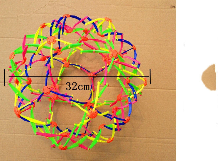 Children's Toys Catch And Kick The Blossoming Ball Magic Telescopic Ball Becomes Bigger - Cindi Book