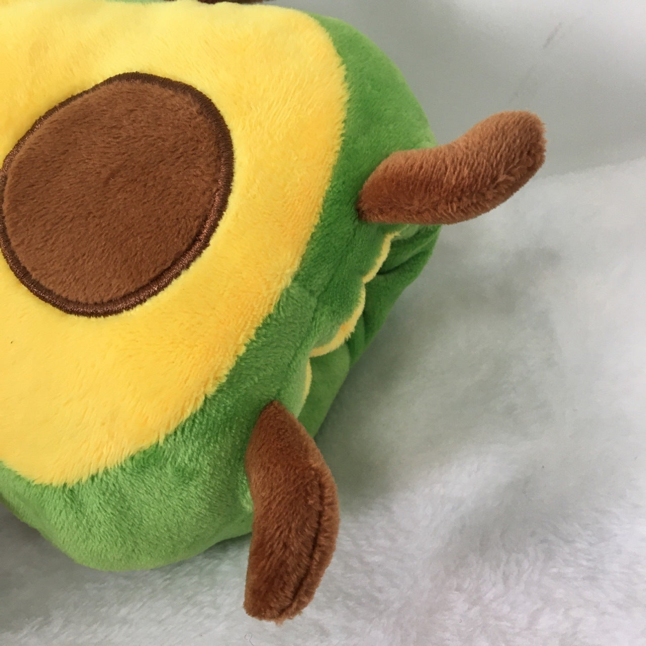 Flip Avocado Doll flip Double-sided Angry Happy Expression Avocado Plush Toy - Cindi Book