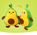 Flip Avocado Doll flip Double-sided Angry Happy Expression Avocado Plush Toy - Cindi Book