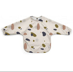 Children's waterproof anti-clothing bib baby eating bib super soft waterproof baby meal pocket anti-dirty feeding - Cindi Book