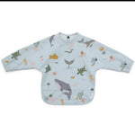 Children's waterproof anti-clothing bib baby eating bib super soft waterproof baby meal pocket anti-dirty feeding - Cindi Book