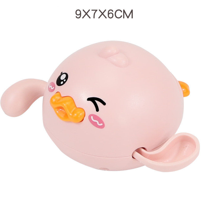 Baby Playing in Water Bath Toys