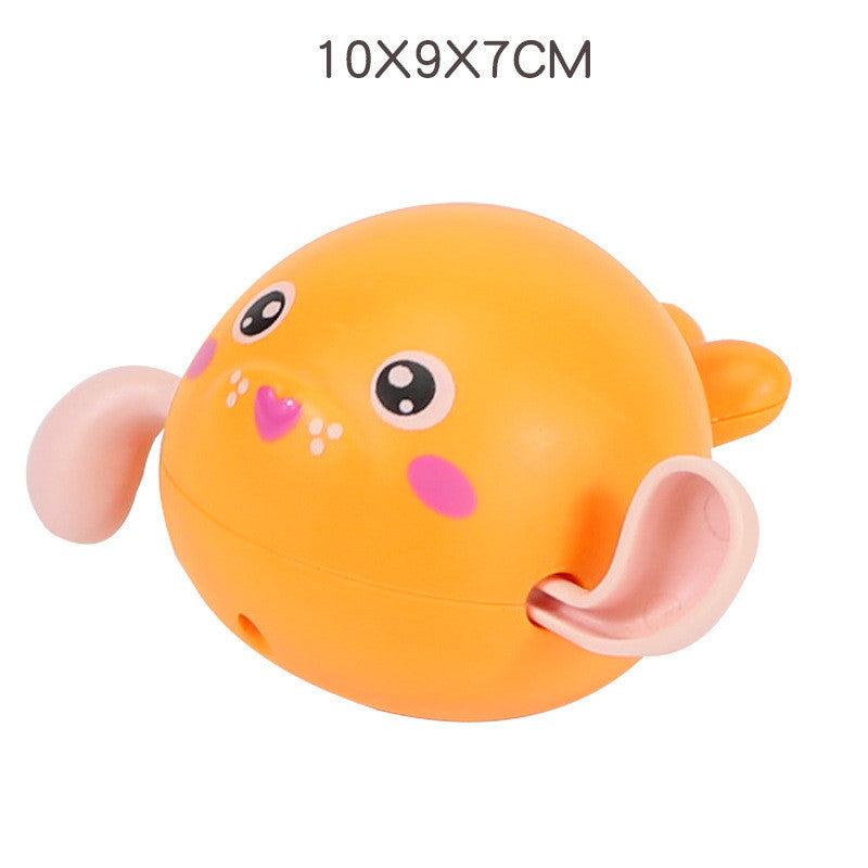 Baby Playing in Water Bath Toys