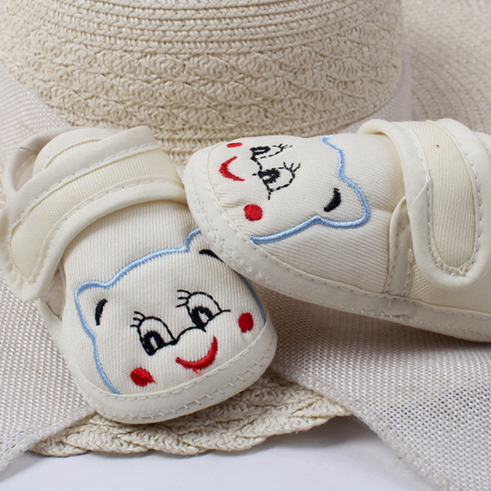 Non-Slip Male And Female Baby Toddler Shoes Cartoon Bear Baby Shoes - Cindi Book