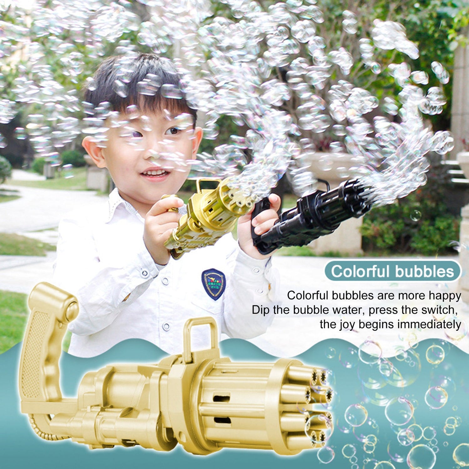 Kids Toy Bath Toys Bubble Gum Machine Toys For Kids Plastic Machine Gun Toy - Cindi Book
