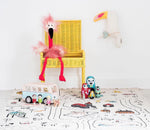 New Creative Children'S Canvas Tassel Game Mat - Cindi Book