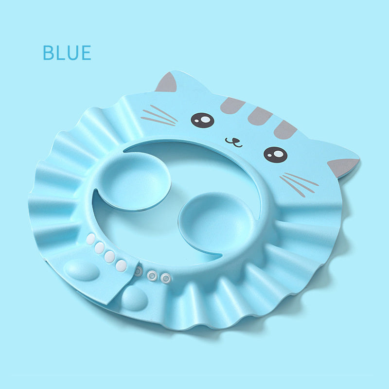 Baby Shampoo Baby Children Waterproof Ear Protection Men And Women Children Bathing Hair Shower Cap - Cindi Book