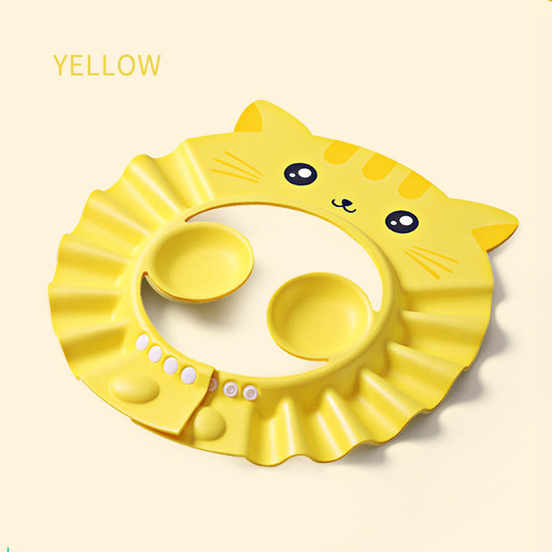 Baby Shampoo Baby Children Waterproof Ear Protection Men And Women Children Bathing Hair Shower Cap - Cindi Book