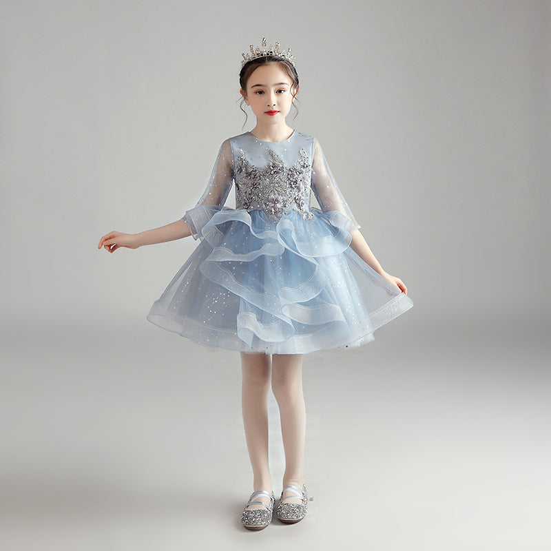 Children Dress Princess Dress Girl Host Evening Dress