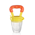 Baby Food Feeder with Pacifier Clip Holder Infant Baby Teether Fruit Feeder Pacifier Infant Food Pacifier Silicone Teething Toys - Cindi Book