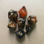 Starry Sky Two-color Multi-faced Dice Set, A Set Of Seven Digital Game Dice - Cindi Book
