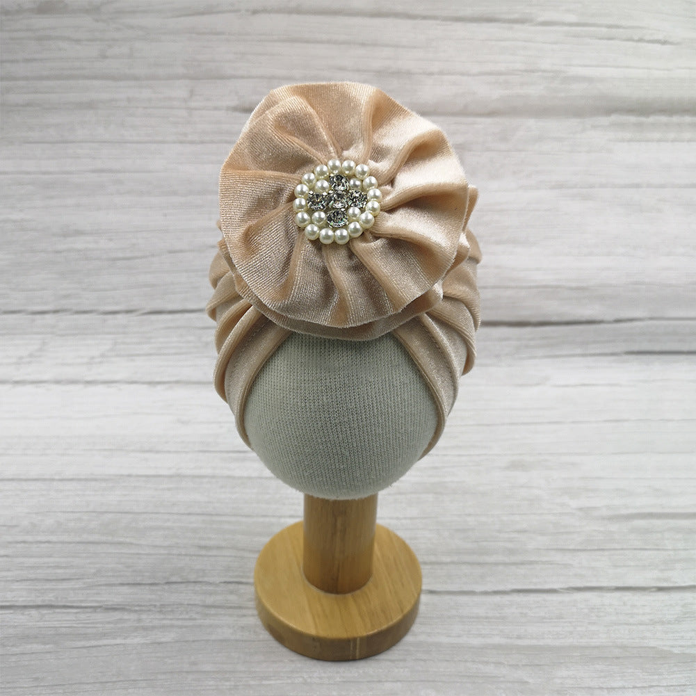 Bohemian baby cap - Cindi Book