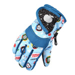 Thicken Warm And Cold-proof Riding Outdoor Skating Ski Gloves For Kids - Cindi Book