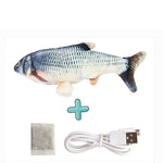 Electric Funny Cat Simulation Fish Beating Usb Jumping Cat Toy - Cindi Book