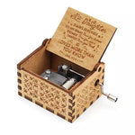 Hand-cranked Music Box Handmade Music Box - Cindi Book