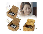 Hand-cranked Music Box Handmade Music Box - Cindi Book