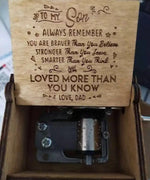 Hand-cranked Music Box Handmade Music Box - Cindi Book
