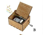 Hand-cranked Music Box Handmade Music Box - Cindi Book