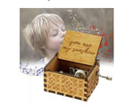 Hand-cranked Music Box Handmade Music Box - Cindi Book