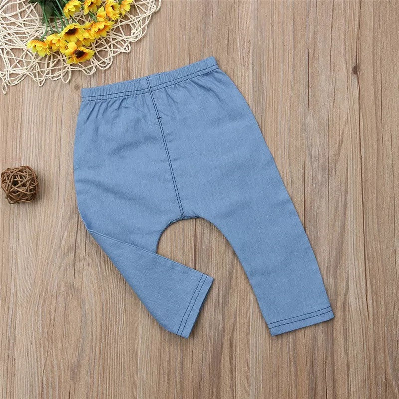Baby Pants Fashion Baby Boy Girl Denim Pants - Cindi Book