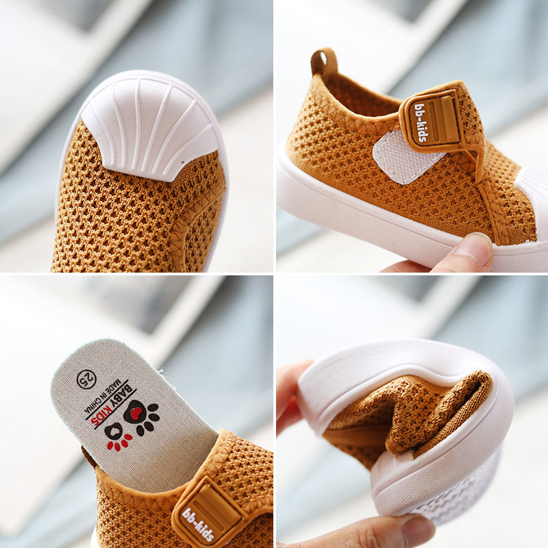 Girls Boys Casual Shoes Spring Infant Toddler Shoes Comfortable Non-slip Soft Bottom Children Sneakers Baby Kids Shoes - Cindi Book