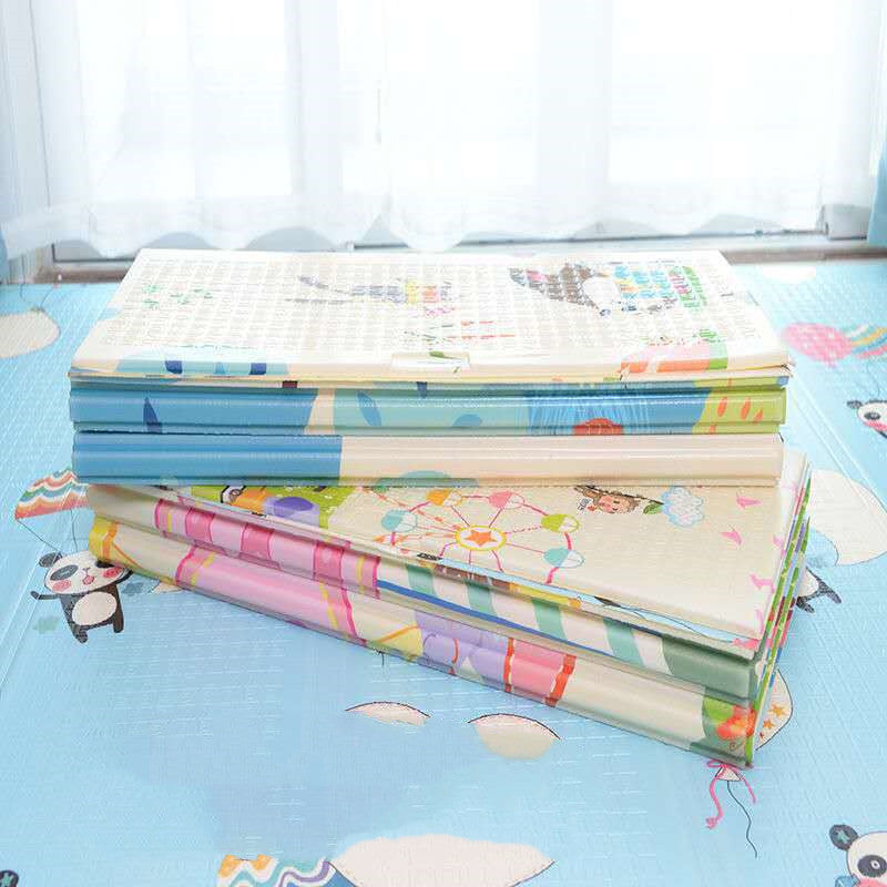Large Thickened Cold Ulation Folding Crawling Mat Baby Crawling Mat Home Living Room Game Mat Stitching Foam Mat