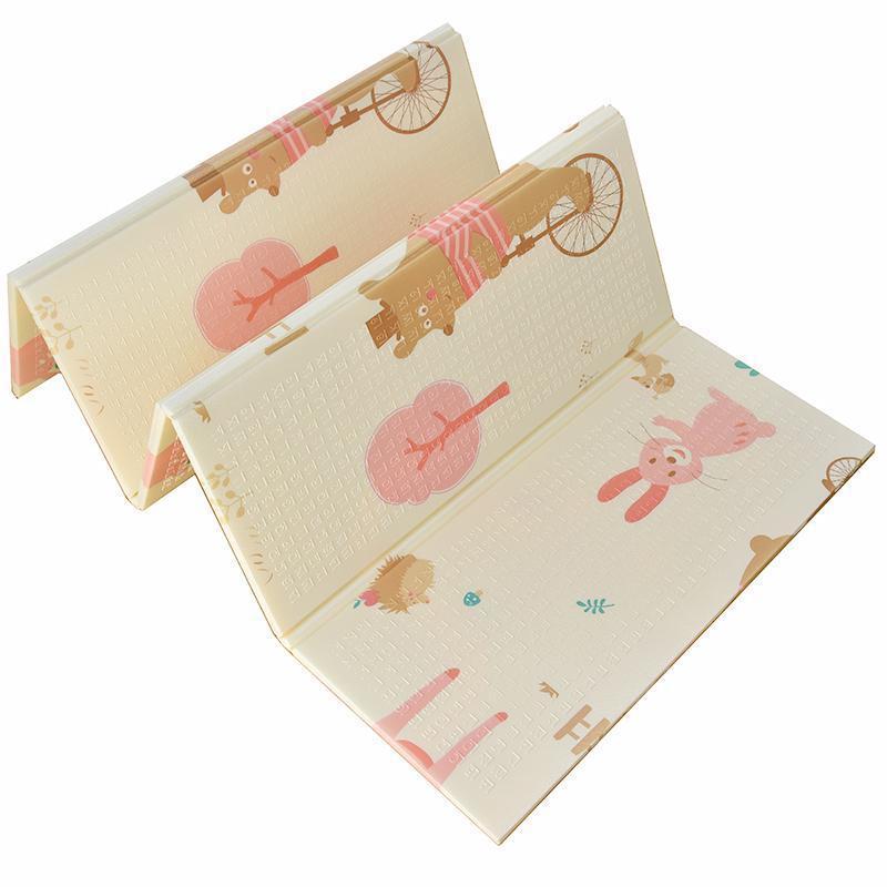 Large Thickened Cold Ulation Folding Crawling Mat Baby Crawling Mat Home Living Room Game Mat Stitching Foam Mat