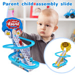 Little Duck Climbing Stairs Toy  Little Penguin Automatic Ladder Light - Cindi Book