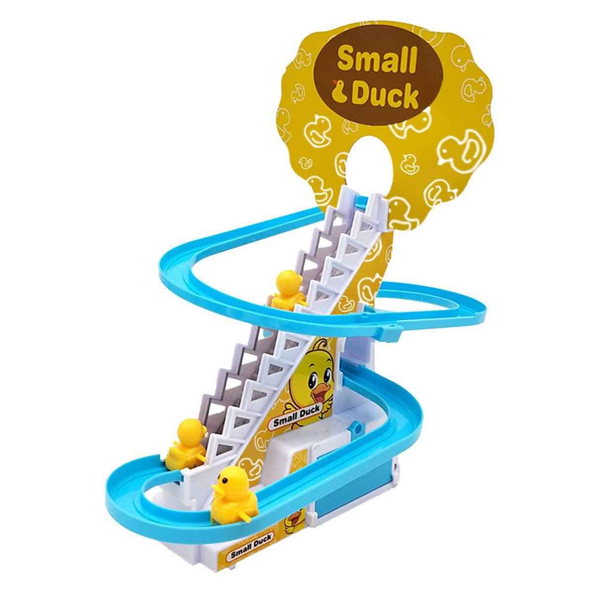 Little Duck Climbing Stairs Toy  Little Penguin Automatic Ladder Light - Cindi Book