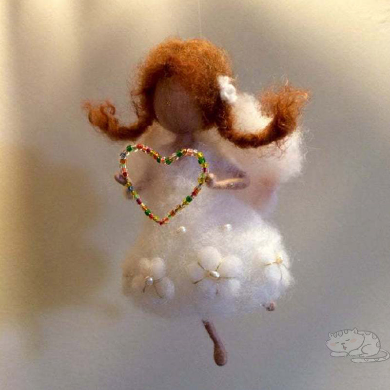 Poke Le Wool Felt Handmade Diy Villain Doll Fairy Handmade Car Hanging To Pass The Time Material Package - Cindi Book