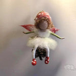 Poke Le Wool Felt Handmade Diy Villain Doll Fairy Handmade Car Hanging To Pass The Time Material Package - Cindi Book