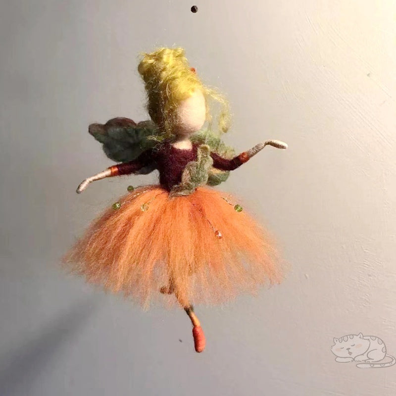 Poke Le Wool Felt Handmade Diy Villain Doll Fairy Handmade Car Hanging To Pass The Time Material Package - Cindi Book
