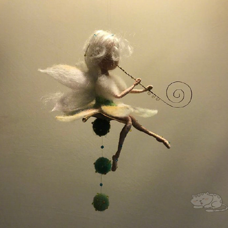 Poke Le Wool Felt Handmade Diy Villain Doll Fairy Handmade Car Hanging To Pass The Time Material Package - Cindi Book