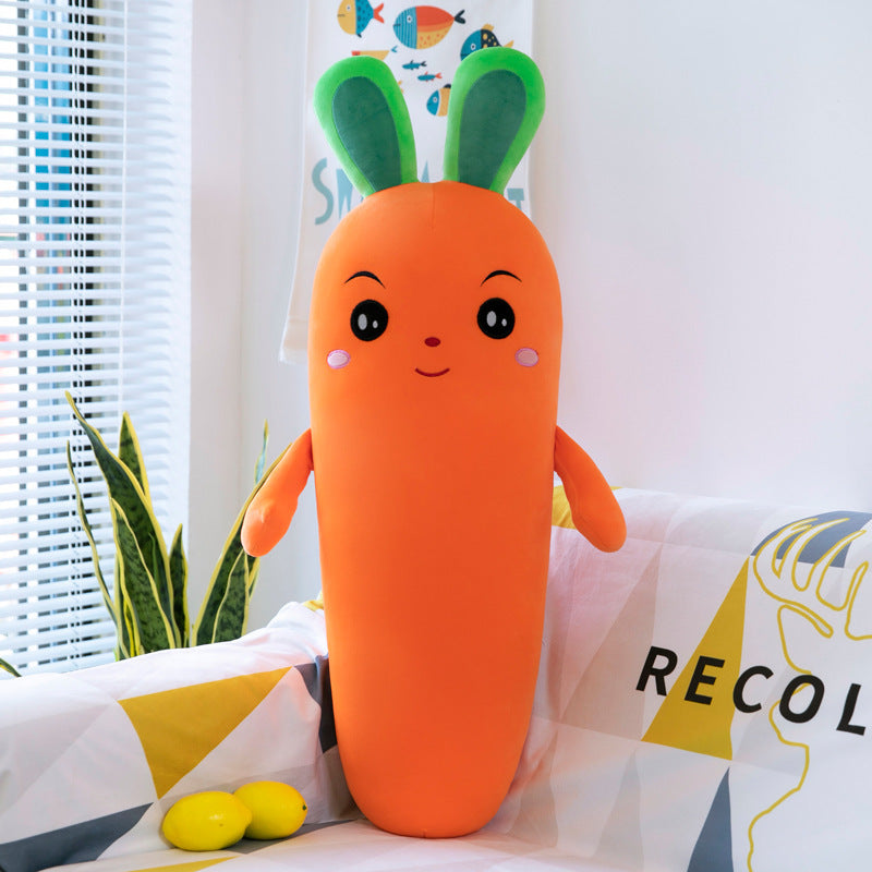 Cartoon Plant Smile Carrot Plush Toy Simulation Vegetable Carrot Pillow Dolls Stuffed Soft Toys For - Cindi Book
