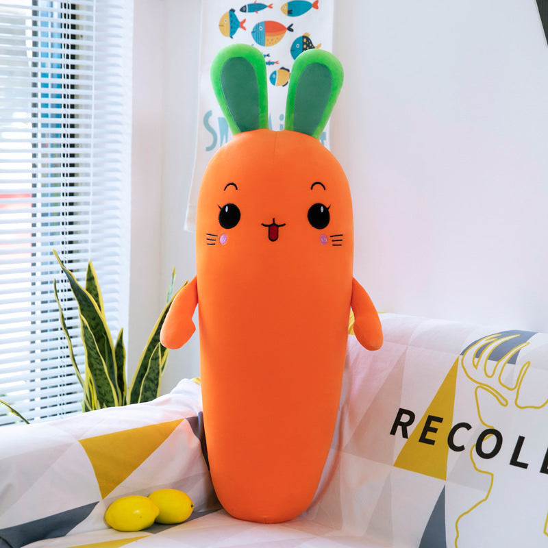 Cartoon Plant Smile Carrot Plush Toy Simulation Vegetable Carrot Pillow Dolls Stuffed Soft Toys For - Cindi Book