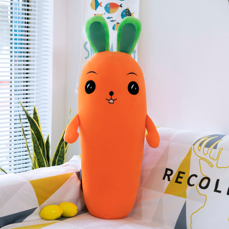 Cartoon Plant Smile Carrot Plush Toy Simulation Vegetable Carrot Pillow Dolls Stuffed Soft Toys For - Cindi Book