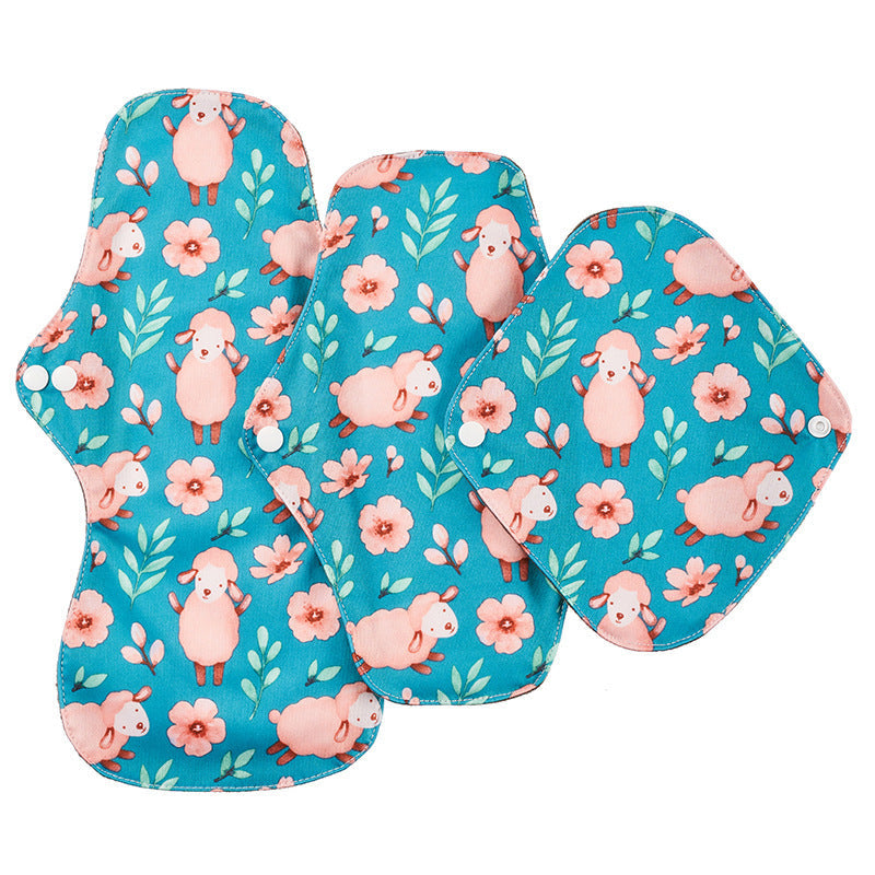 Leak-Proof Bamboo Charcoal Sanitary Napkins Washable Aunt'S Towel - Cindi Book