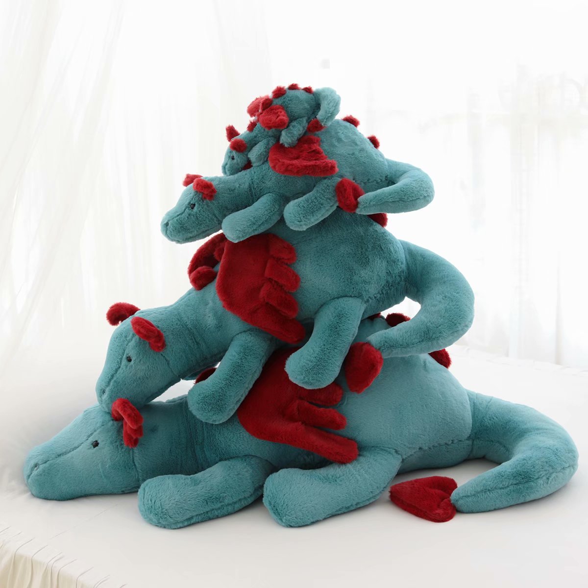 Ins Cute Soft Dinosaur Doll Pterodactyl Doll Sleeping Lying Pillow Pillow Plush Toy - Cindi Book