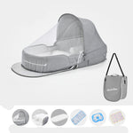 Baby Crib Multifunctional Folding Newborn Nest Toddler Bed Portable Sun Protection Mosquito Net Infant Camping Bed Travel Cot - Cindi Book